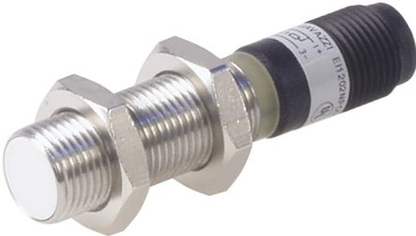 Carlo Gavazzi EI1202PPOSS-1 Threaded Barrel Inductive Proximity Sensor, M12 PNP EI1202 40V dc 2 mm 32 V dc 200mA