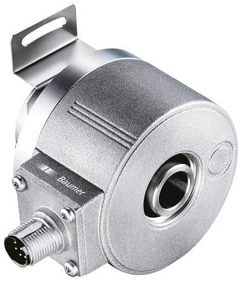 Baumer EIL580P Series Optical Incremental Encoder 30V, 65536 ppr ppr, HTL, TTL Signal, Hollow Type, 12 mm Shaft
