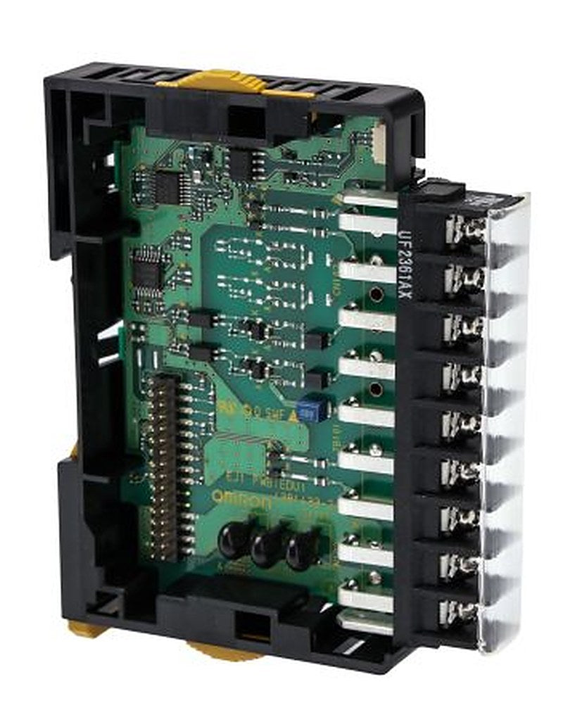 Omron EJ1 DIN Rail Controller 4 Input, 4 Output Transistor 24V dc 2-PID Controller, On-Off, PID