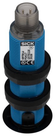 SICK Background Suppression Photoelectric Sensor, Cylindrical Sensor
