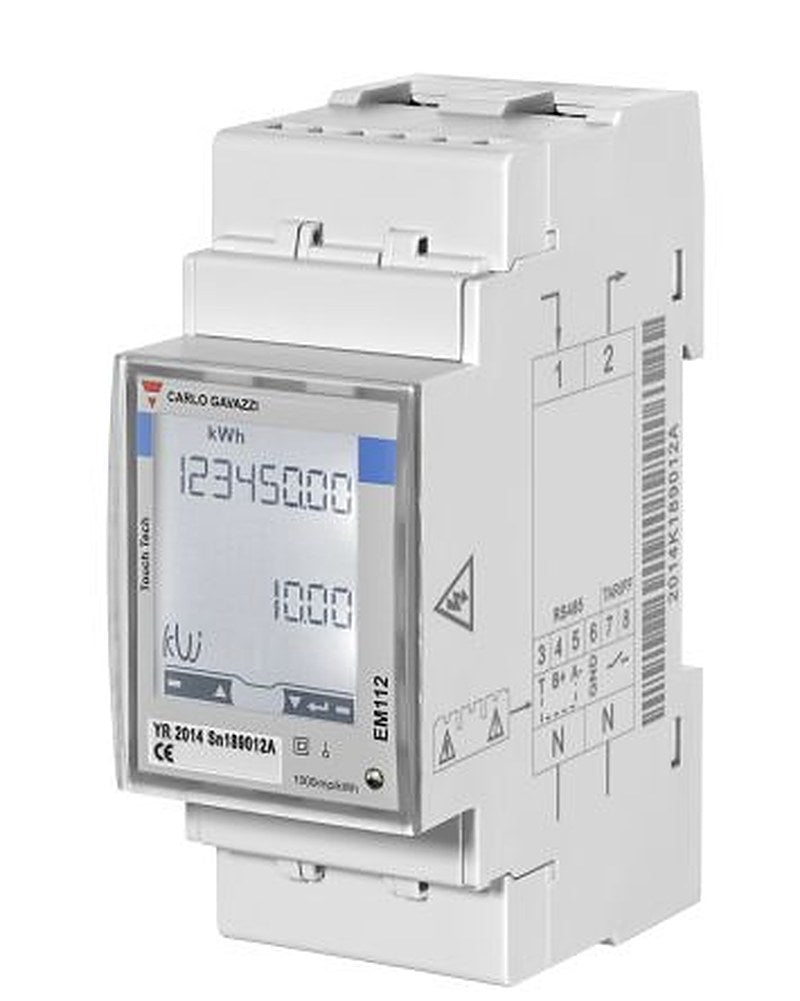 Carlo Gavazzi 1 Phase LCD Energy Meter, Type Energy Meter