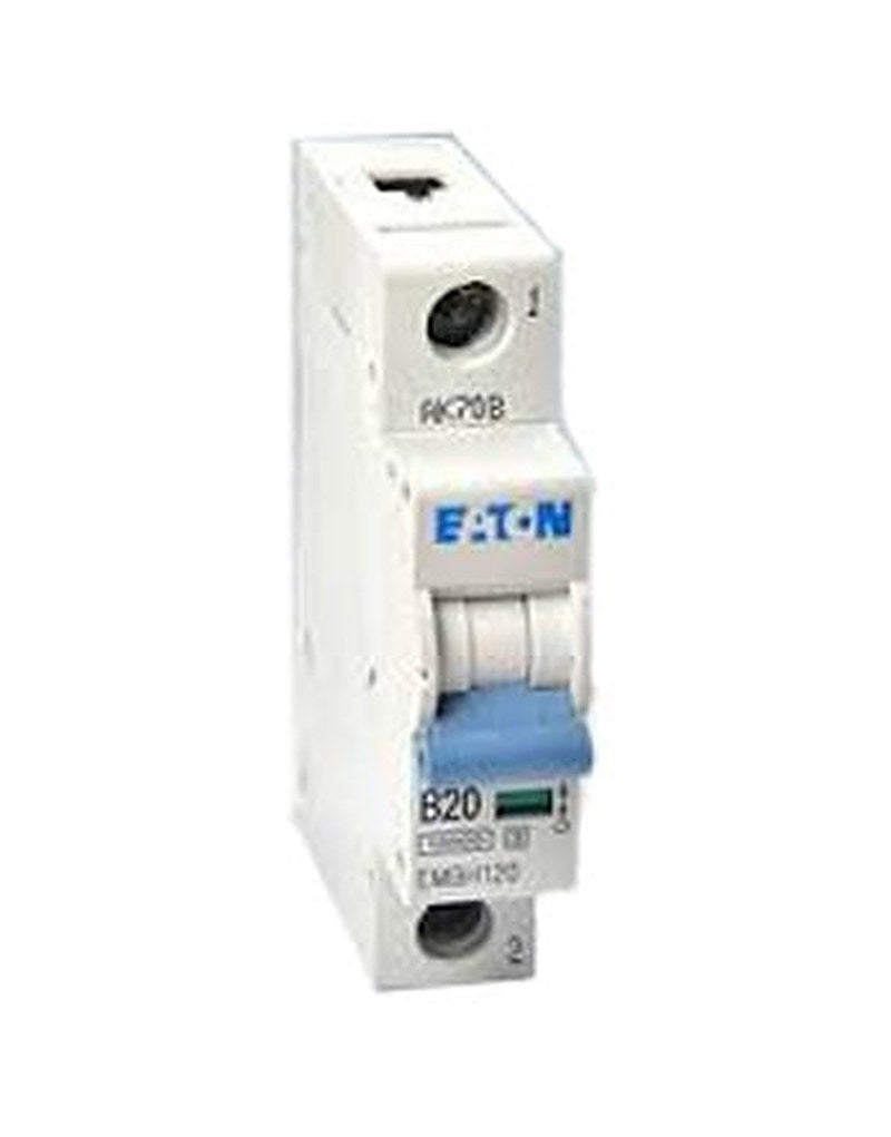 Eaton MEM Shield EMBH Miniature Circuit Breaker, 1-Pole, 40A, Type B, 240V ac AC, 48 V dc DC, 10 kA Breaking Capacity