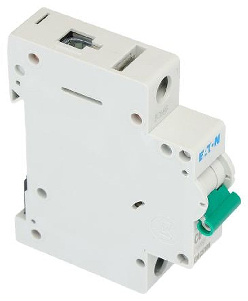 Eaton MEM Shield EMCH Miniature Circuit Breaker, 1-Pole, 6A, Type C, 240V ac AC, 48 V dc DC, 10 kA Breaking Capacity