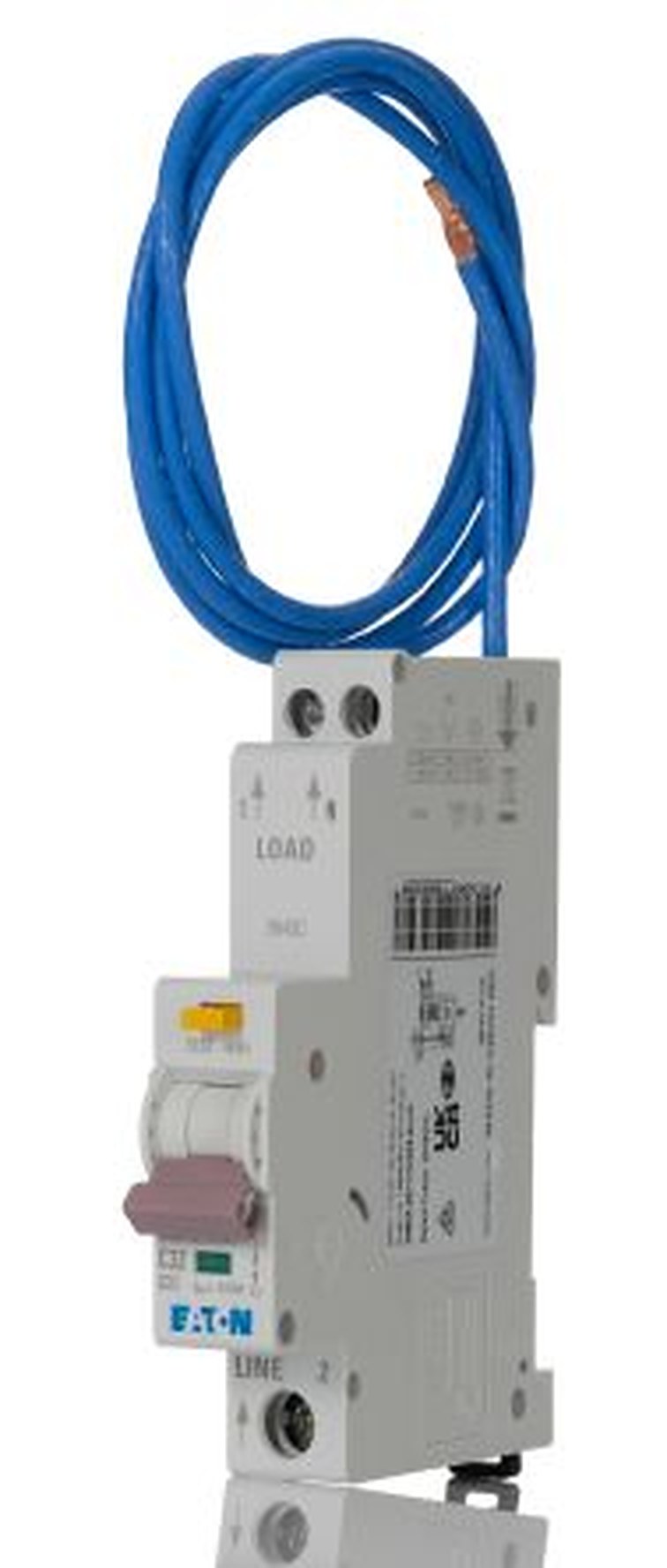 Eaton Residual Current Circuit Breaker with Overload Protection, 32A Current Rating, 1-Pole, 30 mA Trip Sensitivity,