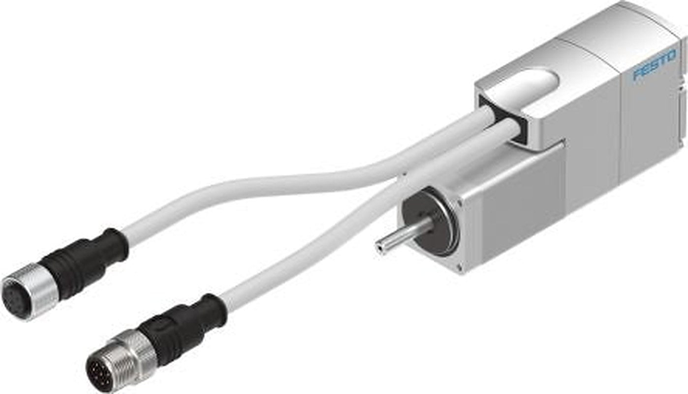 Festo EMMS-ST Series Hybrid Stepper Motor 48V, 0.09Nm Torque, 1.8 °, 5 mm Shaft