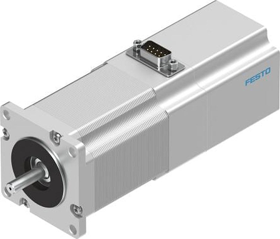 Festo EMMS-ST Series Hybrid Stepper Motor 48V, 1.4Nm Torque, 1.8 °, 6.35 mm Shaft