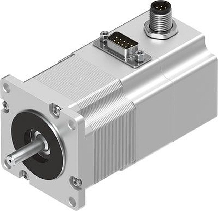 Festo EMMS-ST Series Hybrid Stepper Motor 48V, 0.8Nm Torque, 1.8 °, 6.35 mm Shaft