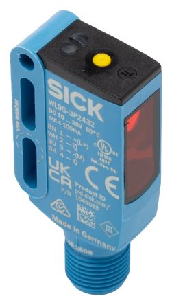SICK Retroreflective Photoelectric Sensor, Rectangular Sensor