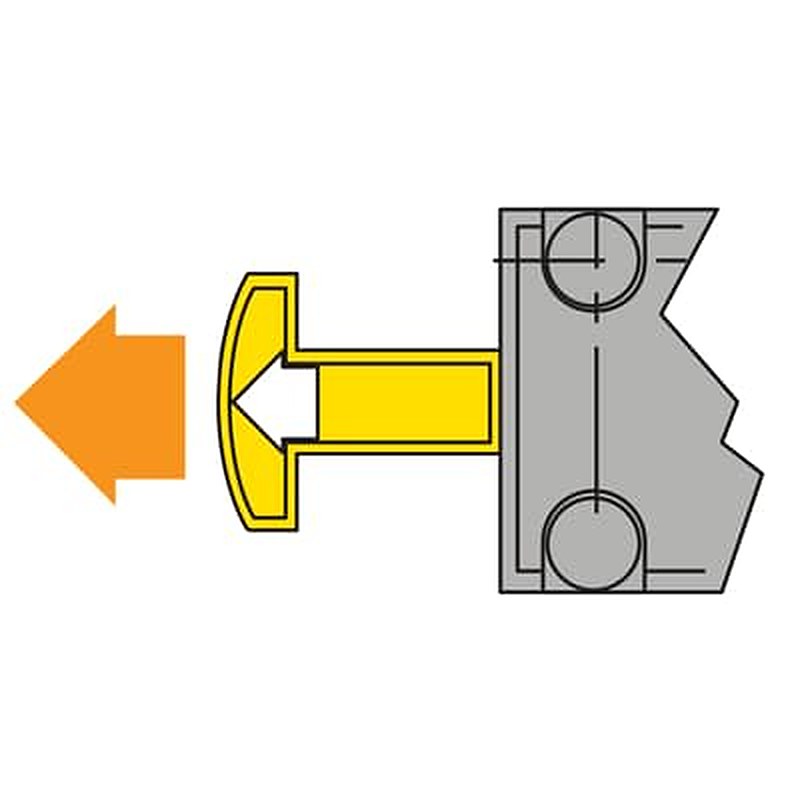 ABB IS2-EV1144 Series Steel Contact for Use with AM2 Cabinets, IS2 Enclosures 0.05 mm x 50mm