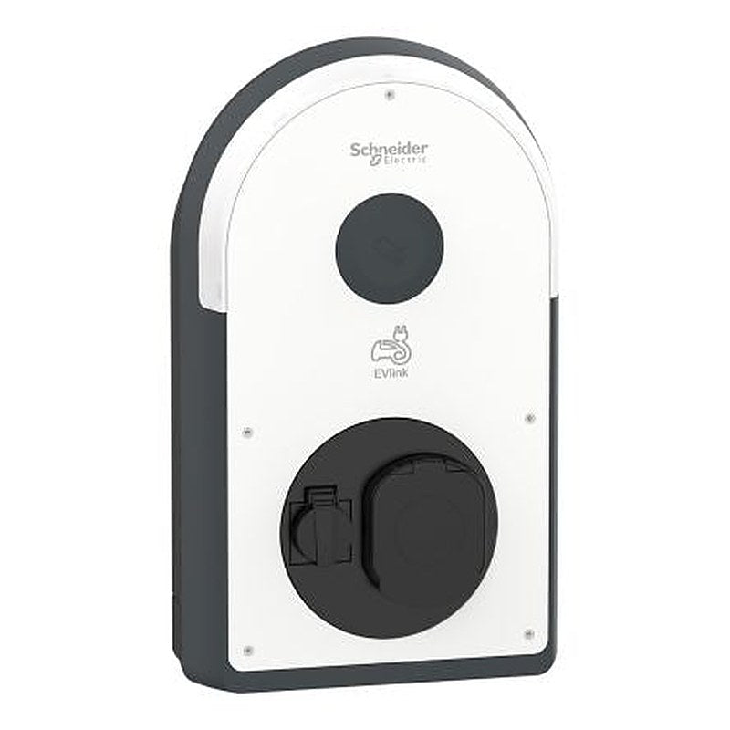 Schneider Electric 2 7.4kW EV Charging Point, 32 A O/P, 222 V → 240V