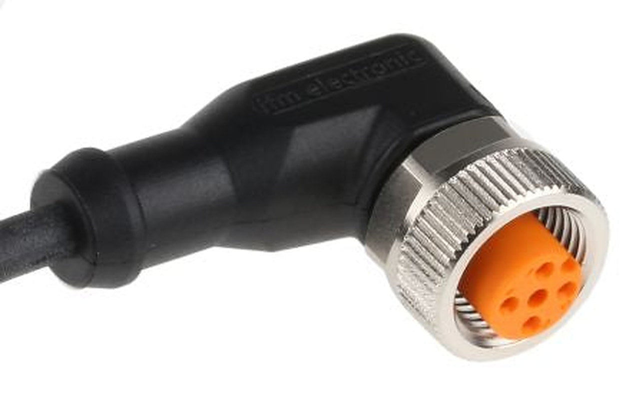ifm electronic Female 4 way M12 to Free End Sensor Actuator Cable, 10 m
