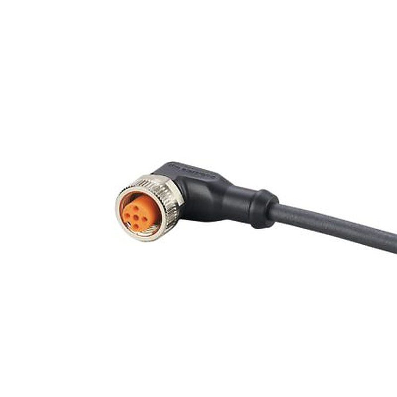 ifm electronic Female 1 way Right Angle to Unterminated Actuator/Sensor Cable, 15 m