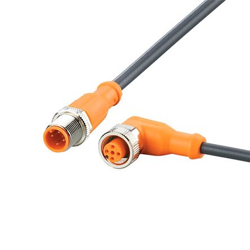ifm electronic Male 1 way Straight to Female 1 way M12 Actuator/Sensor Cable, 15 m