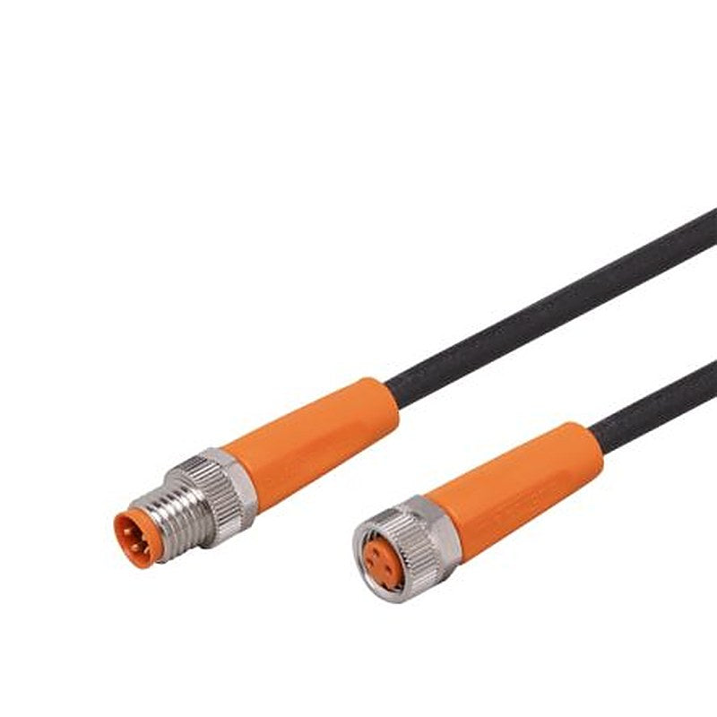 ifm electronic Male 1 way Straight to Female 1 way Straight Actuator/Sensor Cable, 300 mm