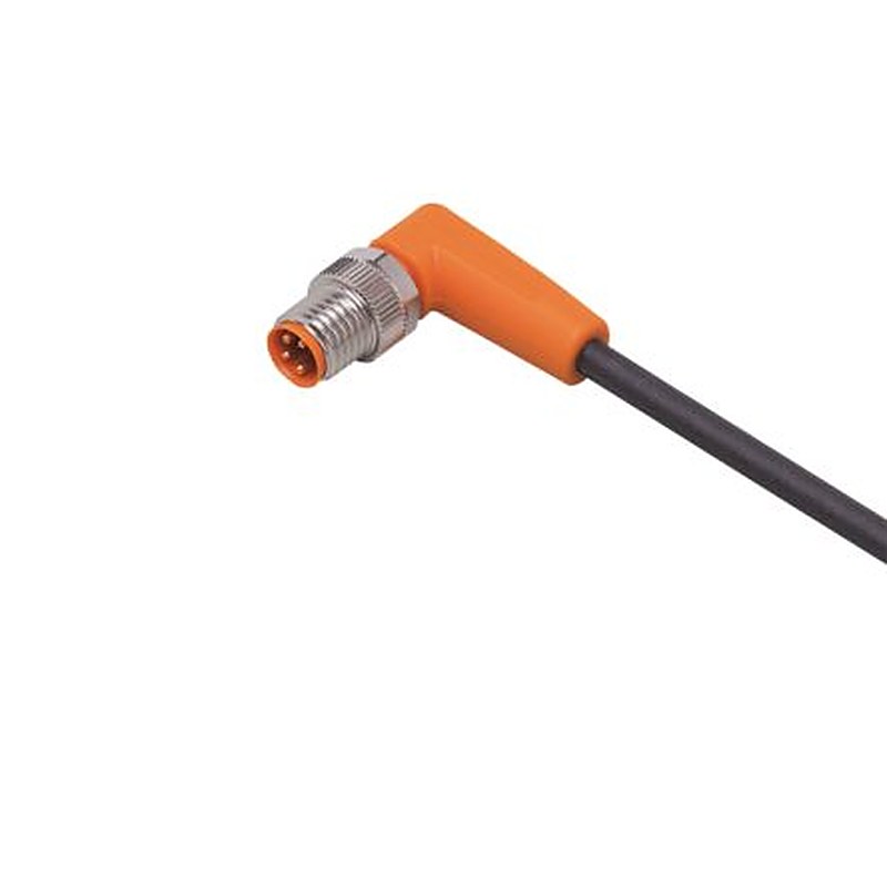 ifm electronic Male 3 way Straight to Female 4 way Straight Communication Cable, 2 m