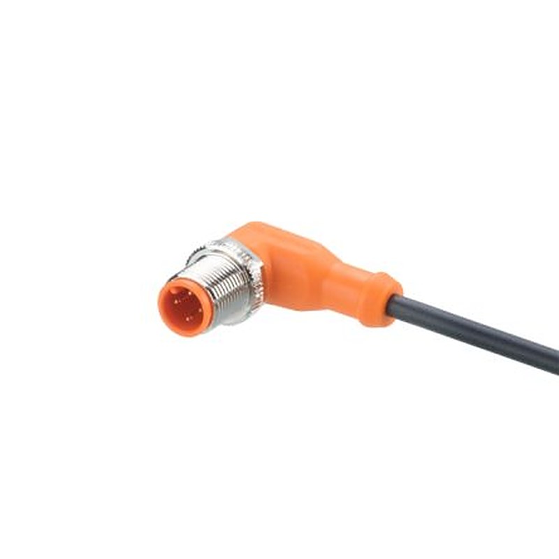 ifm electronic Male 4 way Straight to Female 4 way M12 Communication Cable, 3 m