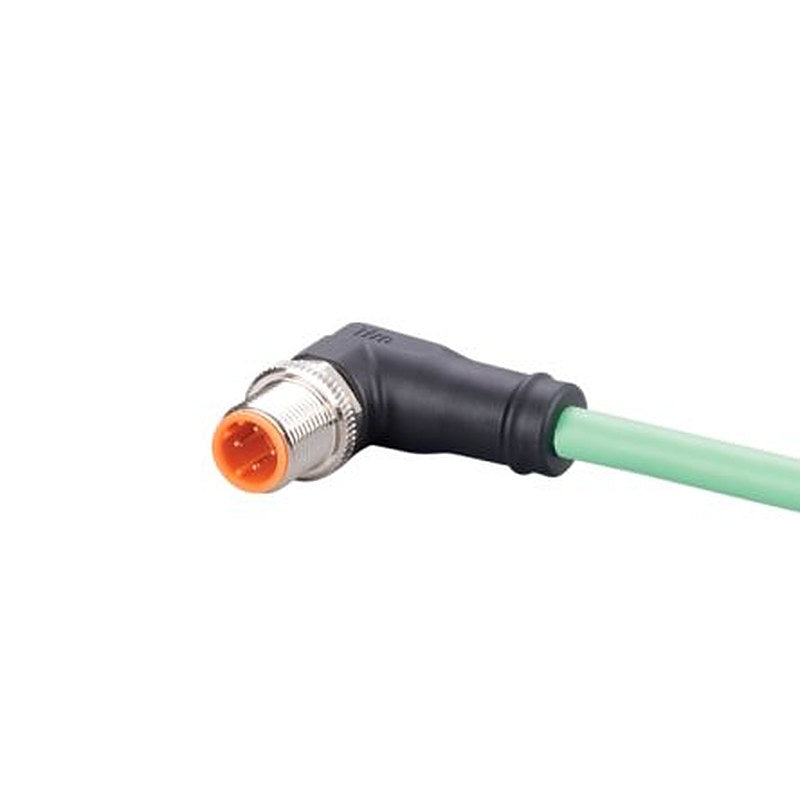 ifm electronic Male 4 way Straight to Male 4 way M12 Communication Cable, 10 m