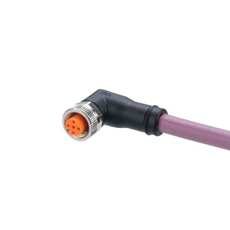 ifm electronic Female 5 way Right Angle to Female 5 way M12 Communication Cable, 10 m