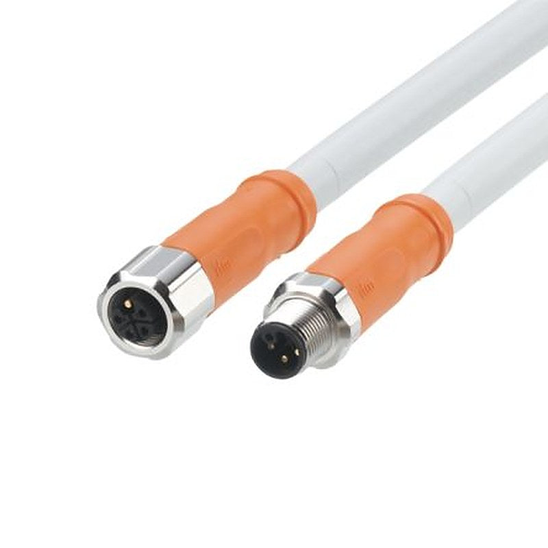 ifm electronic, 5 m 5 Core Power Cable, Grey Polyurethane 90 °C
