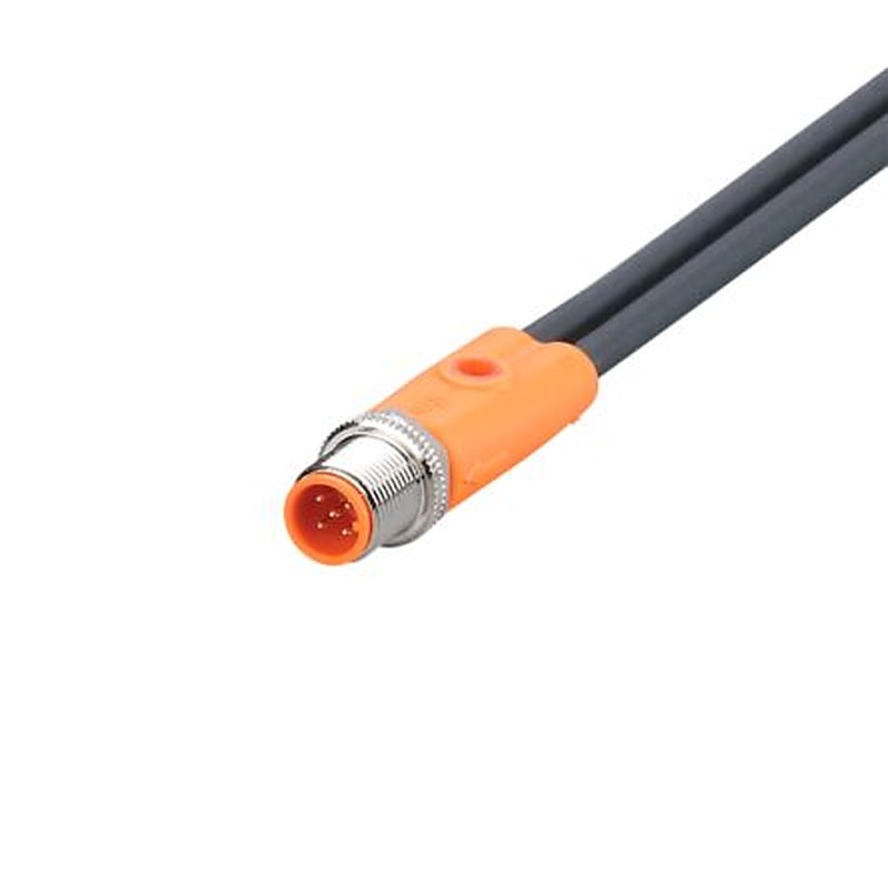 ifm electronic Male 5 way Straight to Female 5 way Straight Communication Cable, 5 m