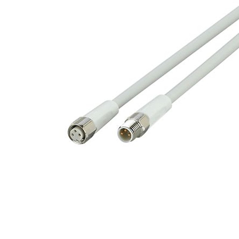 ifm electronic Male 3 way Straight to Female 3 way Straight Communication Cable, 10 m