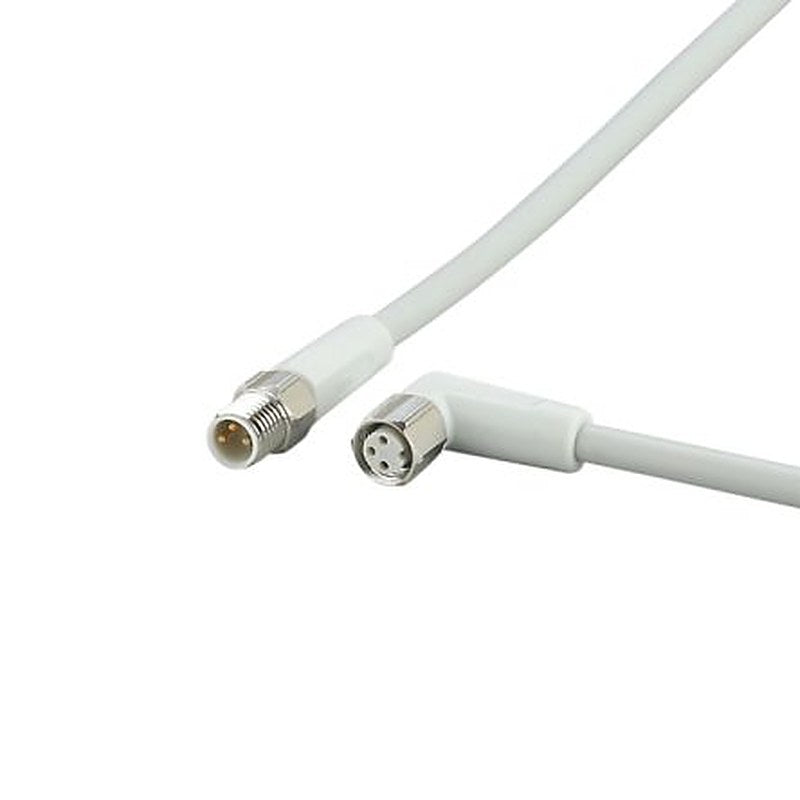 ifm electronic Male 3 way Straight to Female 3 way M8 Communication Cable, 5 m