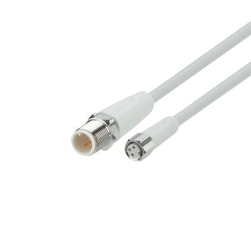 ifm electronic Male 3 way Straight to Female 3 way Straight Communication Cable, 300 mm