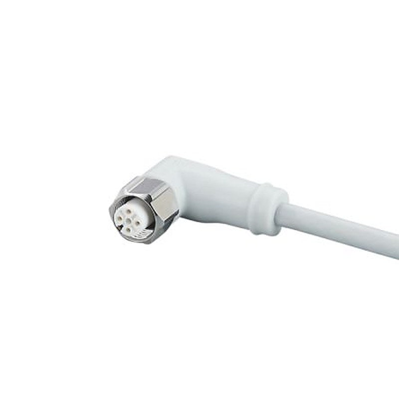 ifm electronic Female 5 way Right Angle to Female 5 way M12 Communication Cable, 5 m