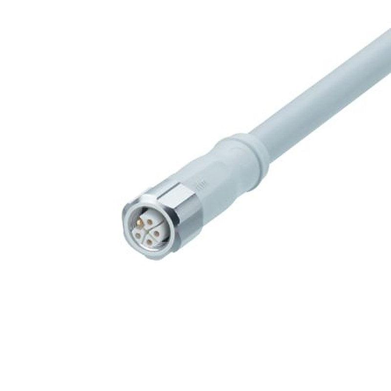 ifm electronic, 2 m 5 Core Power Cable, Grey Modified Polyphenylene Ether 100 °C