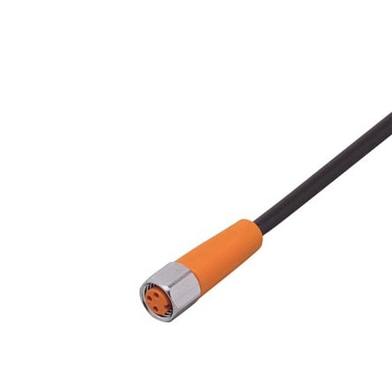 ifm electronic Female 1 way Straight to Unterminated Sensor Actuator Cable, 2 m