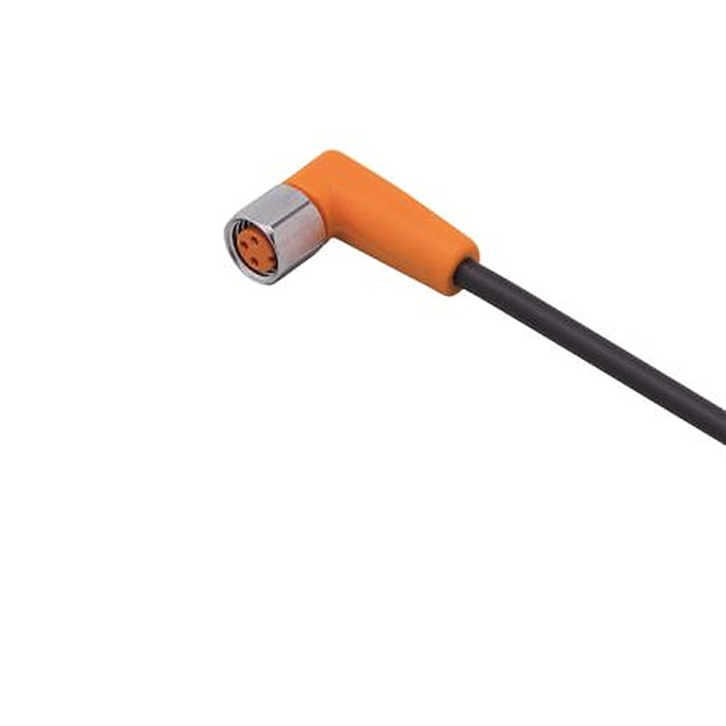 ifm electronic Female 1 way Right Angle to Unterminated Sensor Actuator Cable, 5 m