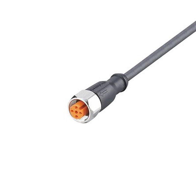 ifm electronic Female 1 way Straight to Unterminated Sensor Actuator Cable, 5 m