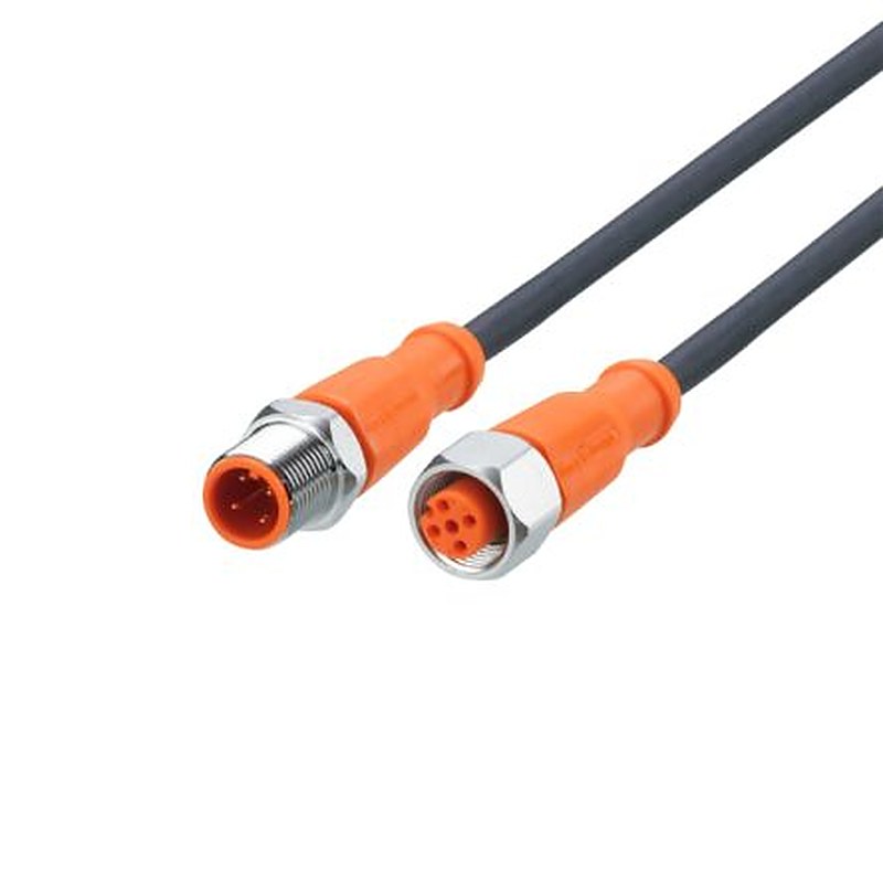 ifm electronic Male 1 way Straight to Female 1 way Straight Sensor Actuator Cable, 5 m