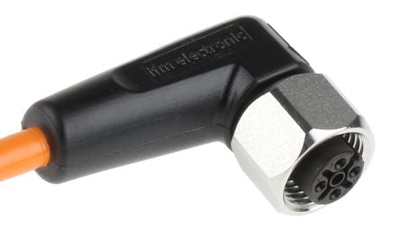 ifm electronic Female 4 way M12 to Female 5 way Unterminated Sensor Actuator Cable, 10 m