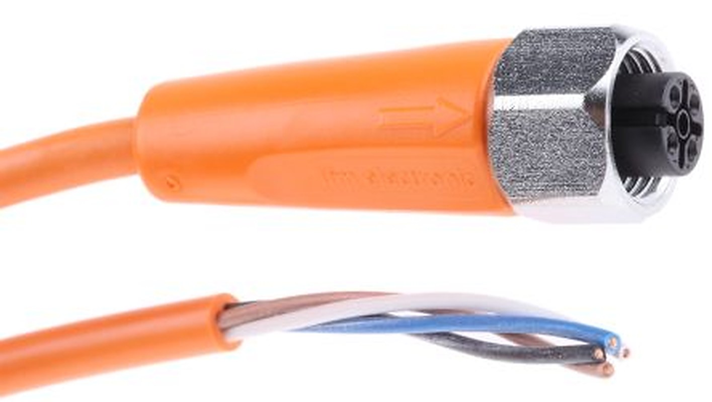 ifm electronic, EVT Series Socket for Use with Elector 200, RoHS Standard