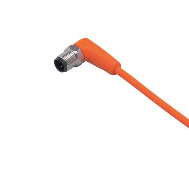 ifm electronic Male 1 way Right Angle to Unterminated Sensor Actuator Cable, 10 m