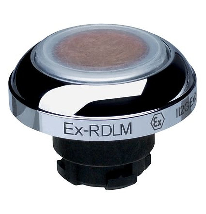 Schmersal EX-RDL Series Orange Momentary Push Button Head, 22.3 mm Cutout, IECEx