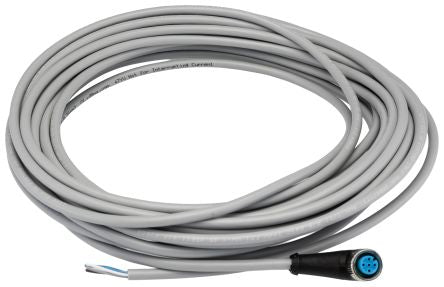SICK Female 5 way M12 to Unterminated Free End Sensor Actuator Cable, 10 m
