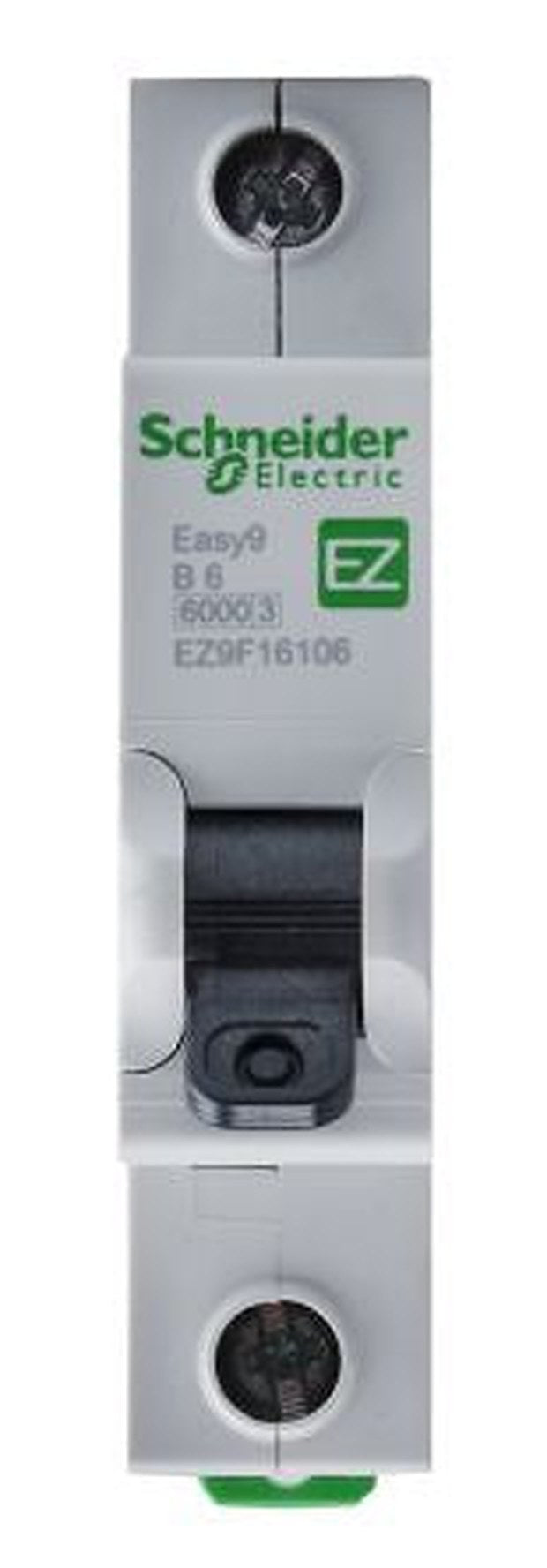 Schneider Electric Easy9 Easy9 Miniature Circuit Breaker, 1-Pole, 6A, Type B, 230V ac AC, 6 kA Breaking Capacity