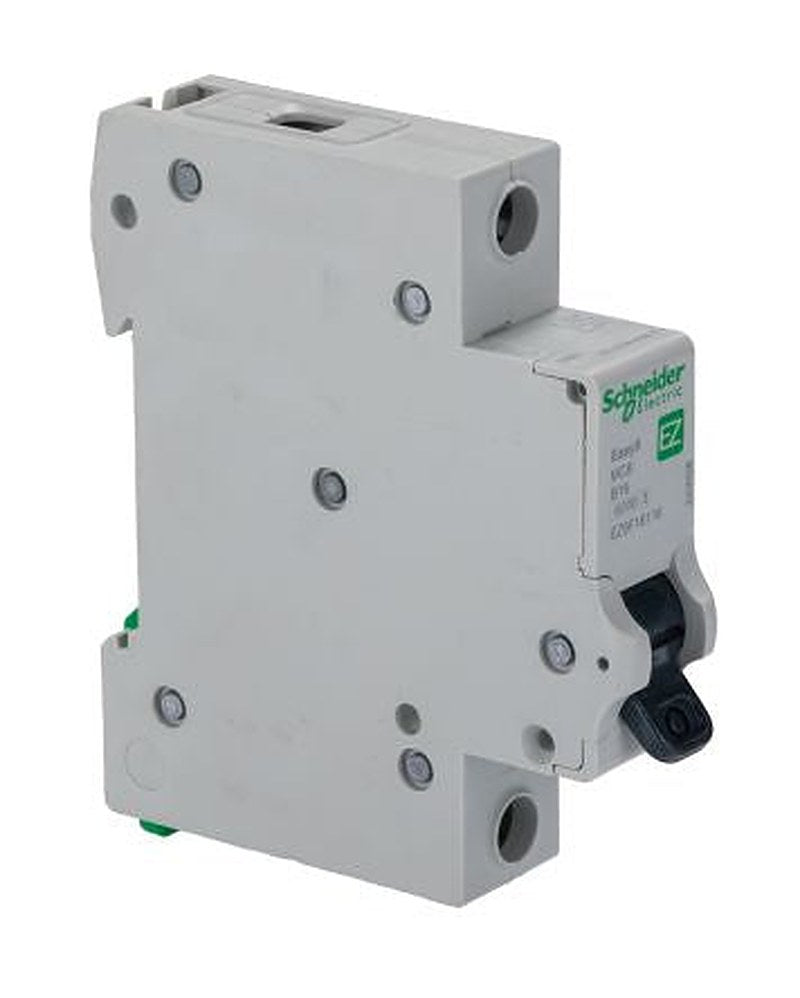 Schneider Electric Easy9 EZ9 Miniature Circuit Breaker, 1-Pole, 16A, Type B, 230V ac AC, 6 kA Breaking Capacity