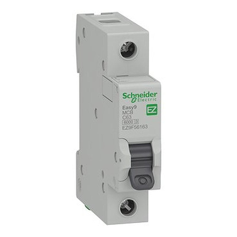interruptor miniatura, Easy9, 1P, 63 A, curva C, 6000 A (interruptor miniatura Easy9) is a Schneider Electric product. Designed for reliable performance and long service life. Available across Iraq — contact us for pricing and delivery options.