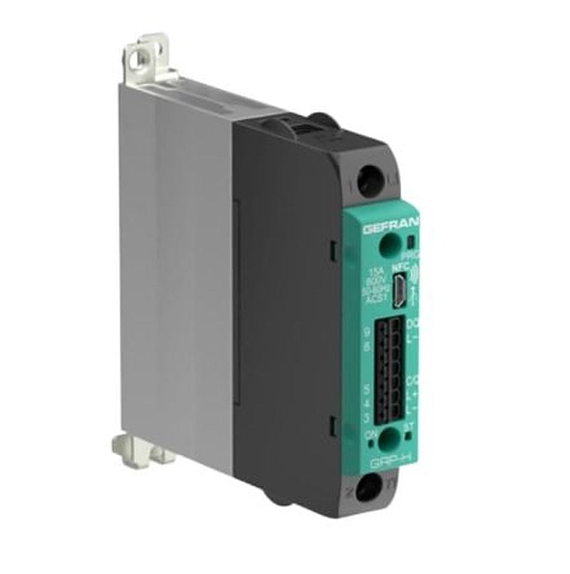 Gefran GRP-H Series Industrial Mount Solid State Relays, 25 A Load, DIN Rail Mount, 480 V ac Load, 30V dc Control