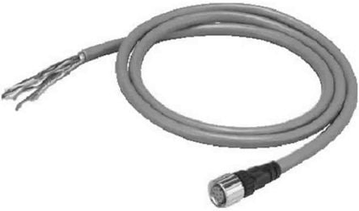 Omron, F3SG-R Series Single-Ended Cable for Receiver 14.9 mm for Use with Receiver M12 Connector (8-pin)