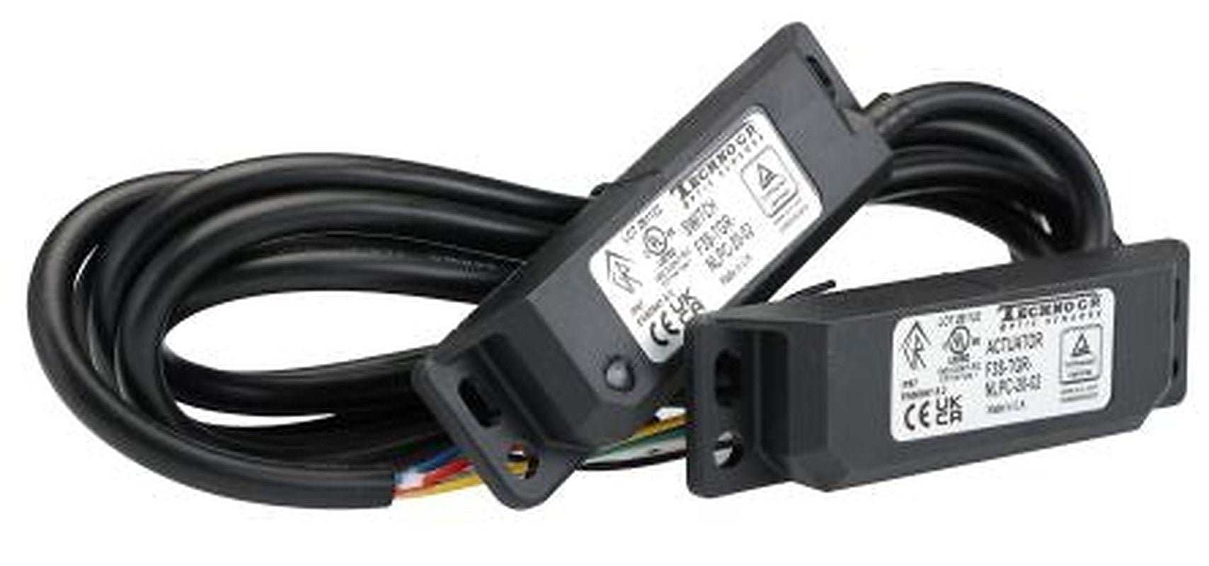 Omron F3S-TGR-N Series Magnetic Non-Contact Safety Switch, Polyester Housing, 24V dc, 2 NC, 2 m Cable