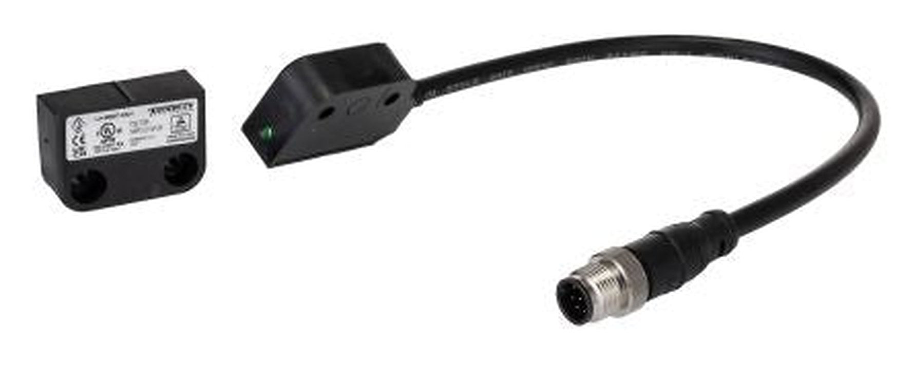Omron F3S Series Magnetic Non-Contact Safety Switch, Polyester Housing, 24V dc, 1 NO/2 NC, M12