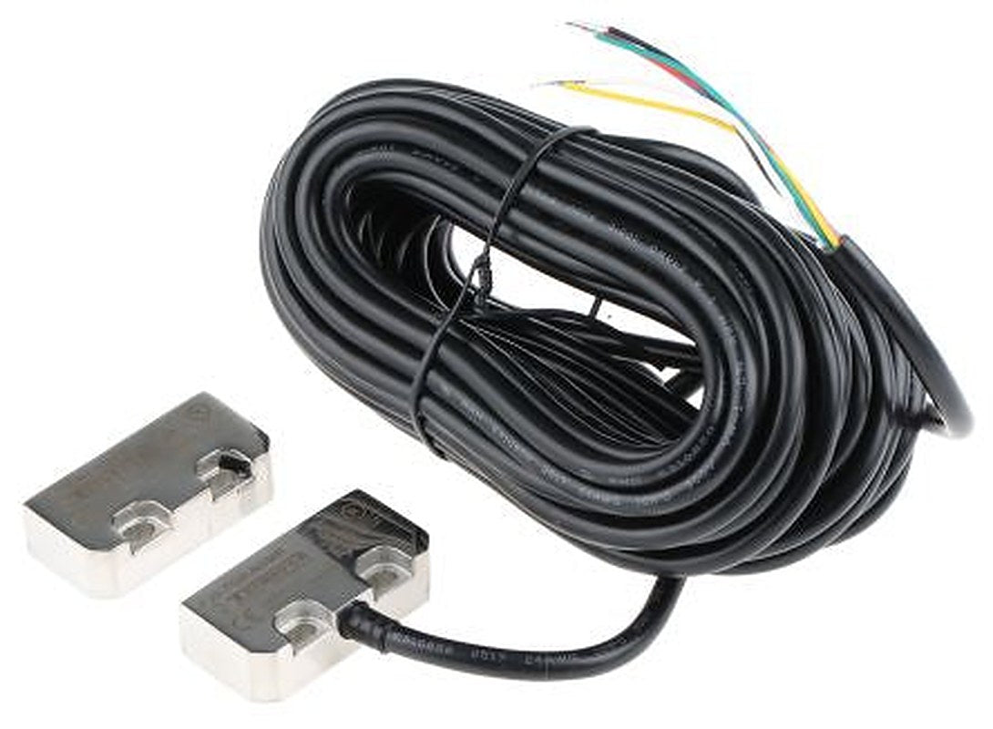 Omron F3S-TGR-N_R Series Magnetic Non-Contact Safety Switch, Stainless Steel Housing, 24V dc, 2 NC, NO, 10 m Cable