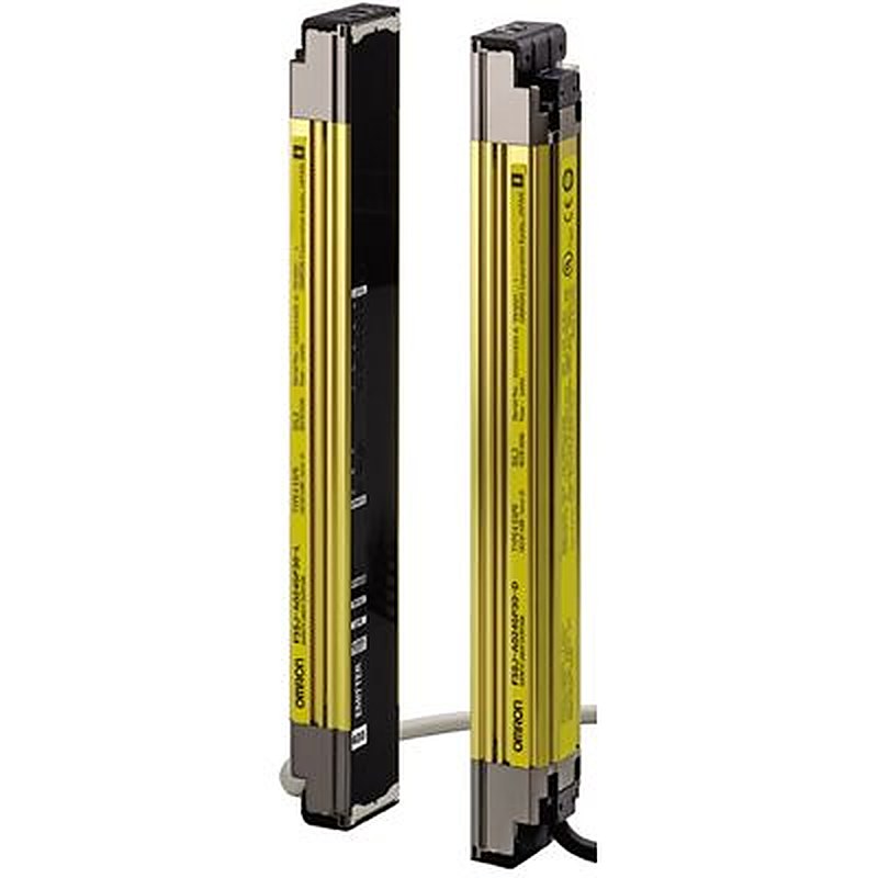 Omron F3SJ Series Light Curtain Receiver, 19 Beam(s), 30 mm Resolution