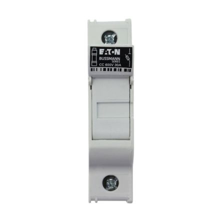 Eaton 30A Fuse Holder for 10 x 38 mm, 1P-Pole, 48V dc