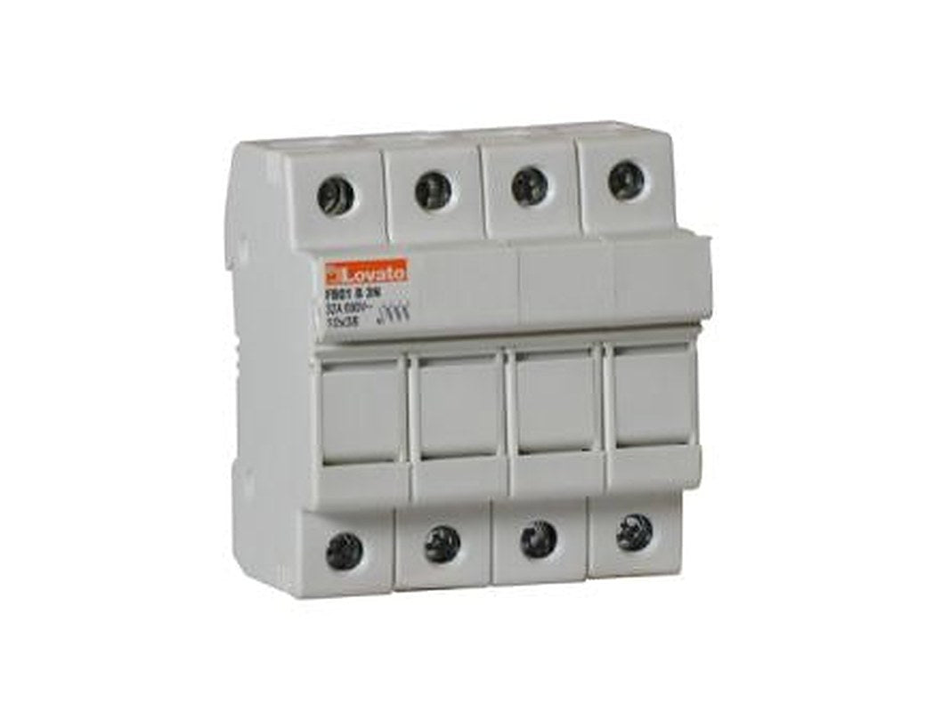 Lovato 32A Fuse Holder for 10 x 38 mm, 3P-Pole, 690V ac