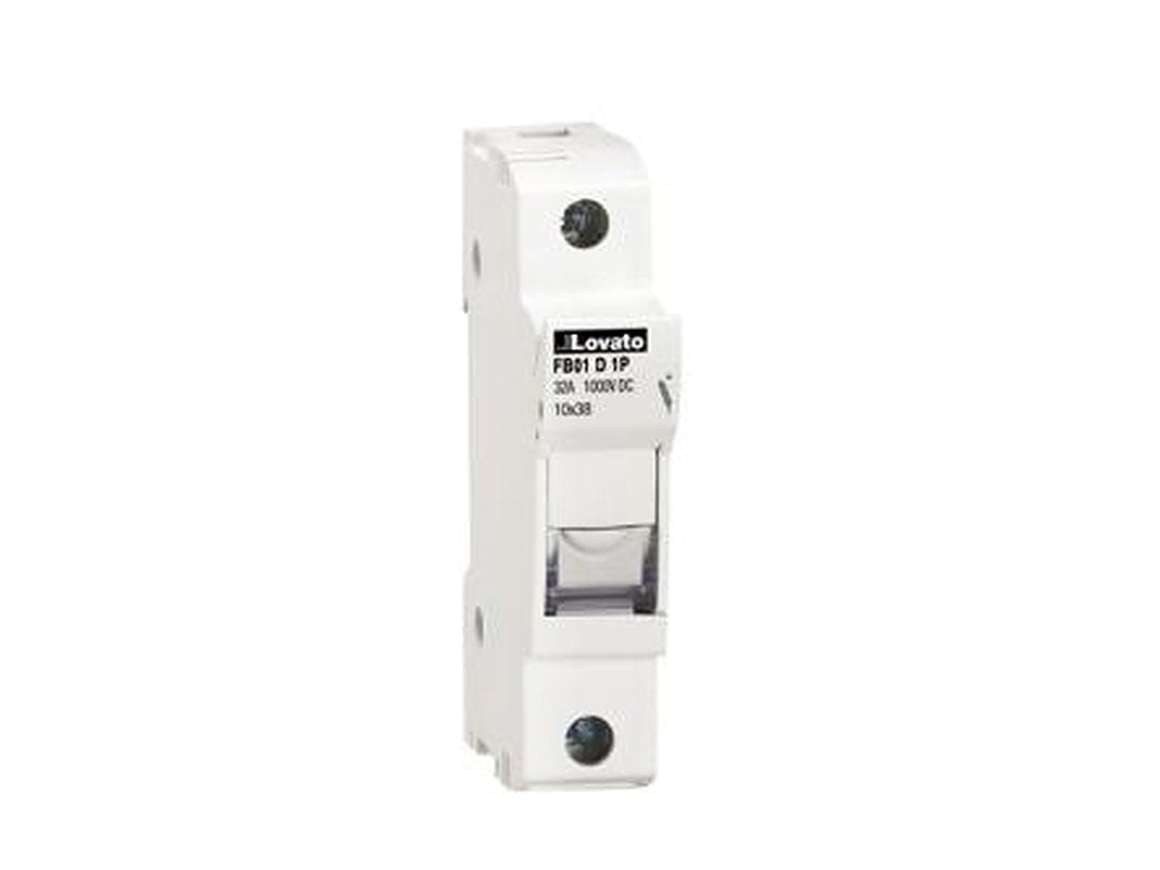 Lovato 32A Rail Mount Fuse Holder, 1P-Pole, 690V ac